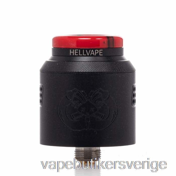 Vape Sverige Hellvape Drop Dead 2 24mm Rda Matt Helsvart
